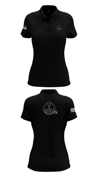 Womens Short Sleeve Performance Polo, American Beach Tennis, Tennis, Teamtime, Team time, sublimation, custom sports apparel, team uniforms, spirit wear, spiritwear, sports uniforms, custom shirts, team store, custom team store, fundraiser sports, apparel fundraiser