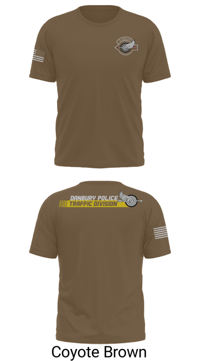 Danbury Police Traffic Unit 20625230 Short Sleeve Performance Shirt - 15