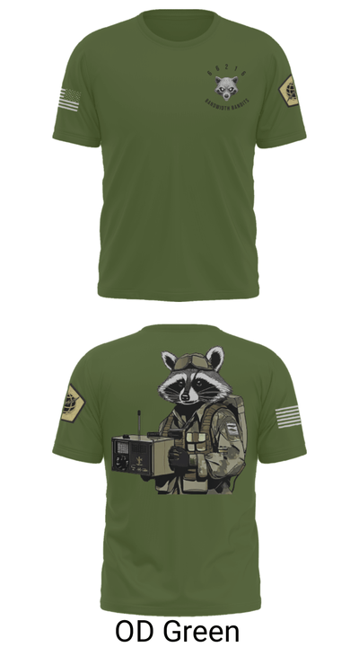 Node 66216 Bandwidth Bandits 75270738 Old School Cotton Feel Shirt - 50