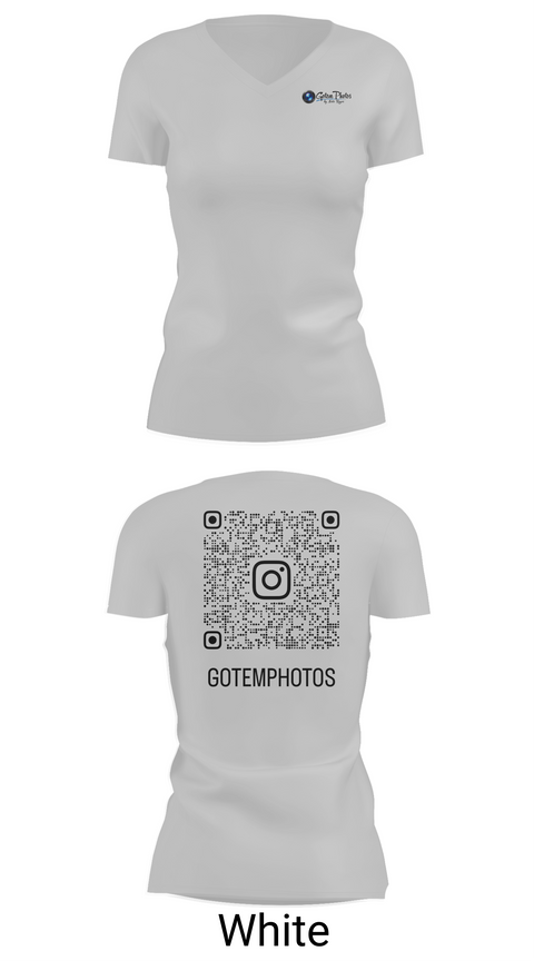 Womens Short Sleeve Vneck Shirt, Gotem Phots, , Teamtime, Team time, sublimation, custom sports apparel, team uniforms, spirit wear, spiritwear, sports uniforms, custom shirts, team store, custom team store, fundraiser sports, apparel fundraiser