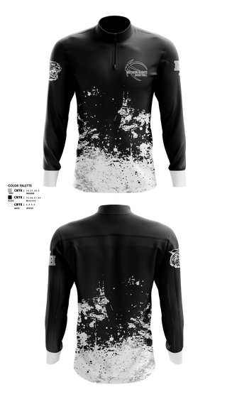 Quarter Zip Jacket, Northern Heights High School Basketball, Men's Basketball, Teamtime, Team time, sublimation, custom sports apparel, team uniforms, spirit wear, spiritwear, sports uniforms, custom shirts, team store, custom team store, fundraiser sports, apparel fundraiser