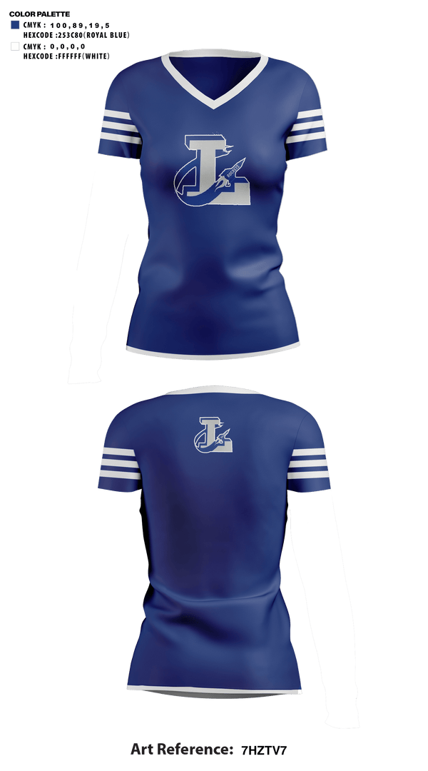 Womens Short Sleeve Vneck Shirt, Limestone Community High School Cheer, Cheer, Teamtime, Team time, sublimation, custom sports apparel, team uniforms, spirit wear, spiritwear, sports uniforms, custom shirts, team store, custom team store, fundraiser sports, apparel fundraiser