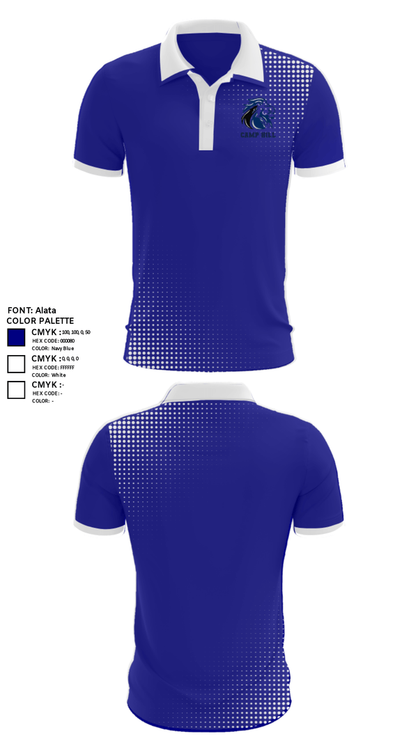 Short Sleeve Performance Polo, Camp Hill High School Track, Track & Field, Teamtime, Team time, sublimation, custom sports apparel, team uniforms, spirit wear, spiritwear, sports uniforms, custom shirts, team store, custom team store, fundraiser sports, apparel fundraiser