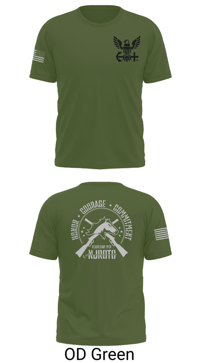 Kennesaw Mountain NJROTC 60987688 Old School Cotton Feel Shirt - 48