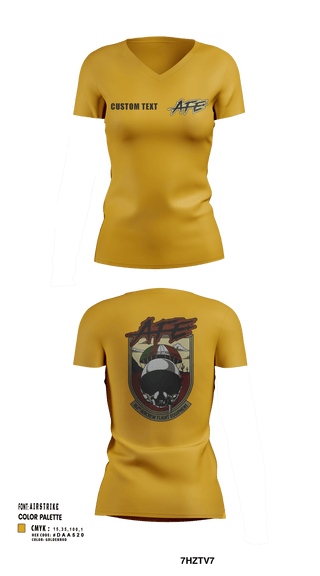 Womens Short Sleeve Vneck Shirt, 162 AFE, Air Force, Teamtime, Team time, sublimation, custom sports apparel, team uniforms, spirit wear, spiritwear, sports uniforms, custom shirts, team store, custom team store, fundraiser sports, apparel fundraiser