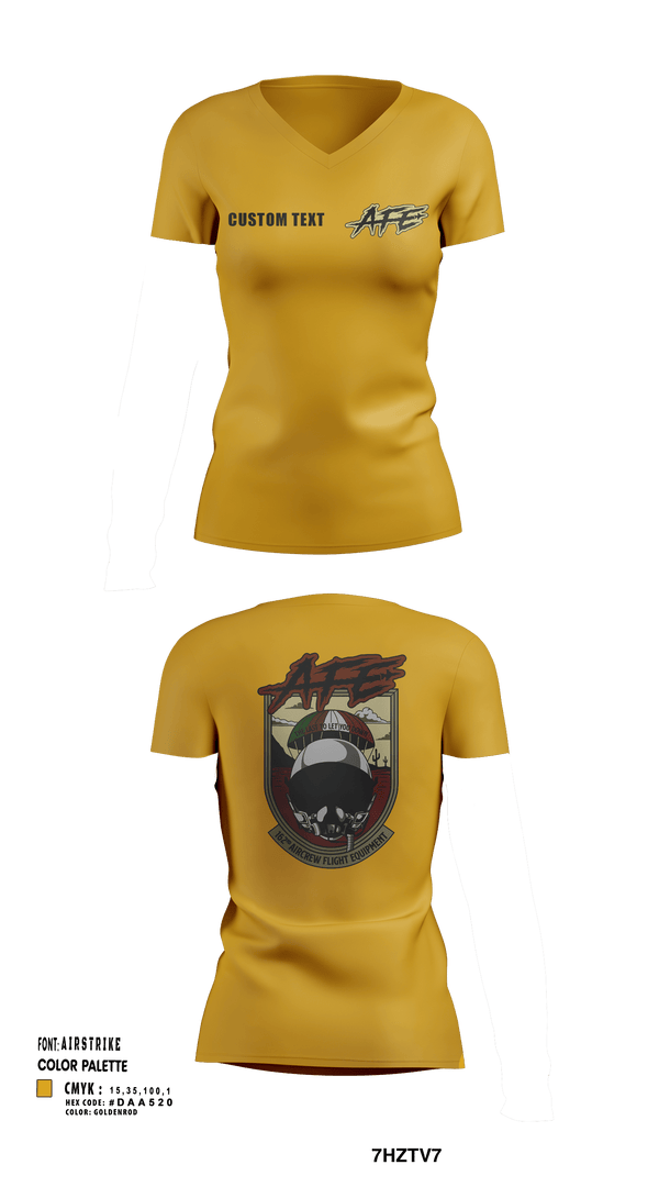 Womens Short Sleeve Vneck Shirt, 162 AFE, Air Force, Teamtime, Team time, sublimation, custom sports apparel, team uniforms, spirit wear, spiritwear, sports uniforms, custom shirts, team store, custom team store, fundraiser sports, apparel fundraiser