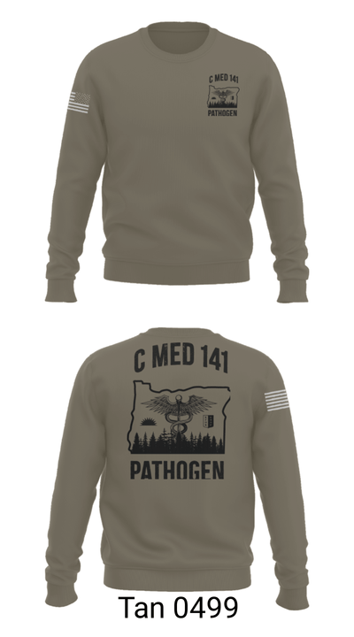 C MED 141 64606356 Crew Neck Sweatshirt - 62