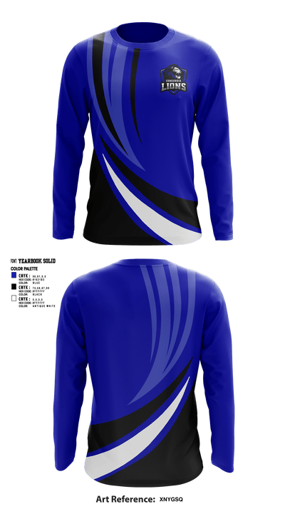 Concordia Lions Viersen 46898892 Long Sleeve Performance Shirt - 1