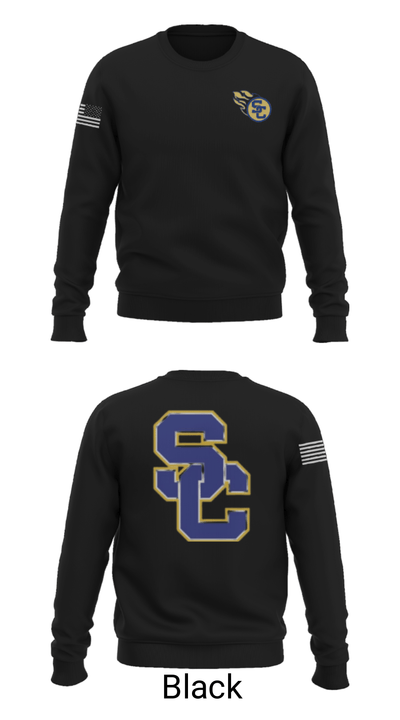St Charles Catholic High School Football 90732399 Crew Neck Sweatshirt - 21