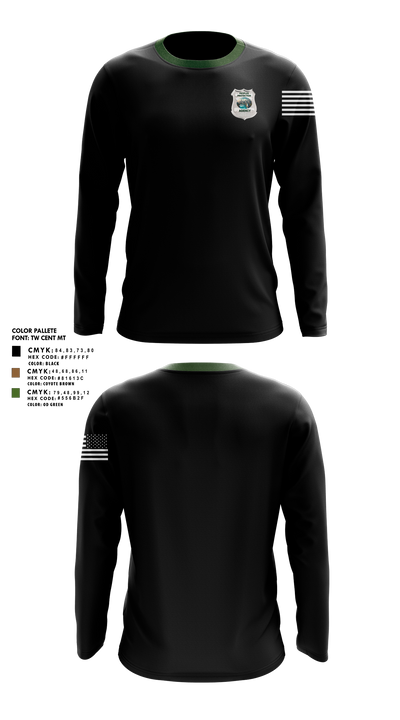Peoples Protection Agency, LLC 33434129 Long Sleeve Performance Shirt 20