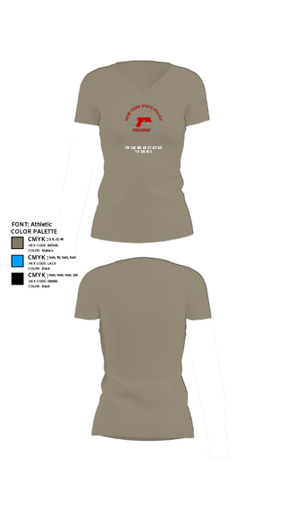 Women's Short Sleeve Vneck Shirt, Firearms and Tactics training, Police, Teamtime, Team time, sublimation, custom sports apparel, team uniforms, spirit wear, spiritwear, sports uniforms, custom shirts, team store, custom team store, fundraiser sports, apparel fundraiser