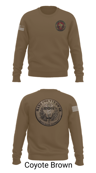 Hays County SWAT 65771365 Crew Neck Sweatshirt - 5