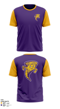 Taylorville Wrestling Club 5122826 Short Sleeve Performance Shirt - 42
