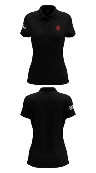 Women's Short Sleeve Performance Polo, Wilson/EC Wildcats, Baseball, Teamtime, Team time, sublimation, custom sports apparel, team uniforms, spirit wear, spiritwear, sports uniforms, custom shirts, team store, custom team store, fundraiser sports, apparel fundraiser