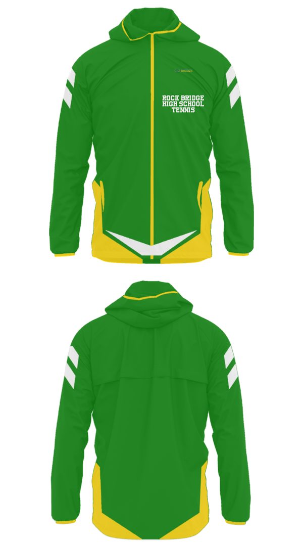 Windbreaker, Rock Bridge High School Tennis, Tennis, Teamtime, Team time, sublimation, custom sports apparel, team uniforms, spirit wear, spiritwear, sports uniforms, custom shirts, team store, custom team store, fundraiser sports, apparel fundraiser