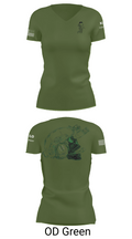 CSO 34568070 Women's Short Sleeve V-neck Shirt - 48