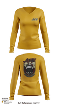162 AFE 73313729 Women's Long Sleeve V-neck Shirt - 158