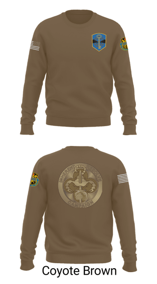 Crew Neck Sweatshirt, 372 MOB, Army, Teamtime, Team time, sublimation, custom sports apparel, team uniforms, spirit wear, spiritwear, sports uniforms, custom shirts, team store, custom team store, fundraiser sports, apparel fundraiser