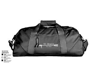 Duffle Bag, 91 Bravo, Fire Department, Teamtime, Team time, sublimation, custom sports apparel, team uniforms, spirit wear, spiritwear, sports uniforms, custom shirts, team store, custom team store, fundraiser sports, apparel fundraiser