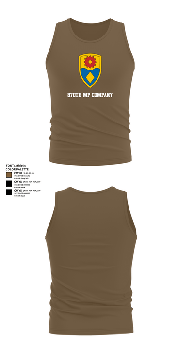 870th mp company 27373000 Tank Top - 19