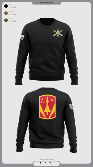 Crew Neck Sweatshirt, 4-3 ADA, Army, Teamtime, Team time, sublimation, custom sports apparel, team uniforms, spirit wear, spiritwear, sports uniforms, custom shirts, team store, custom team store, fundraiser sports, apparel fundraiser