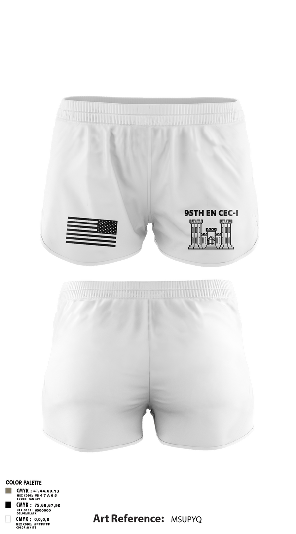 Ranger Panties, 95TH EN, Army, Teamtime, Team time, sublimation, custom sports apparel, team uniforms, spirit wear, spiritwear, sports uniforms, custom shirts, team store, custom team store, fundraiser sports, apparel fundraiser