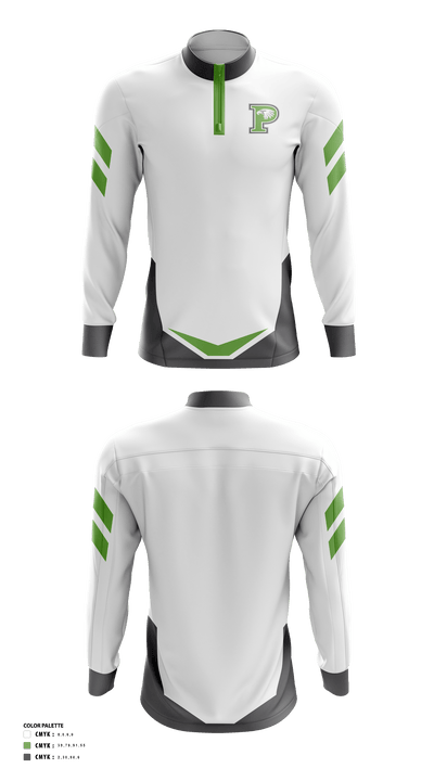 Pleasanton High School Golf 76209526 Quarter Zip Jacket - 41