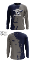 Plainview Little League 37284213 Long Sleeve Performance Shirt 23