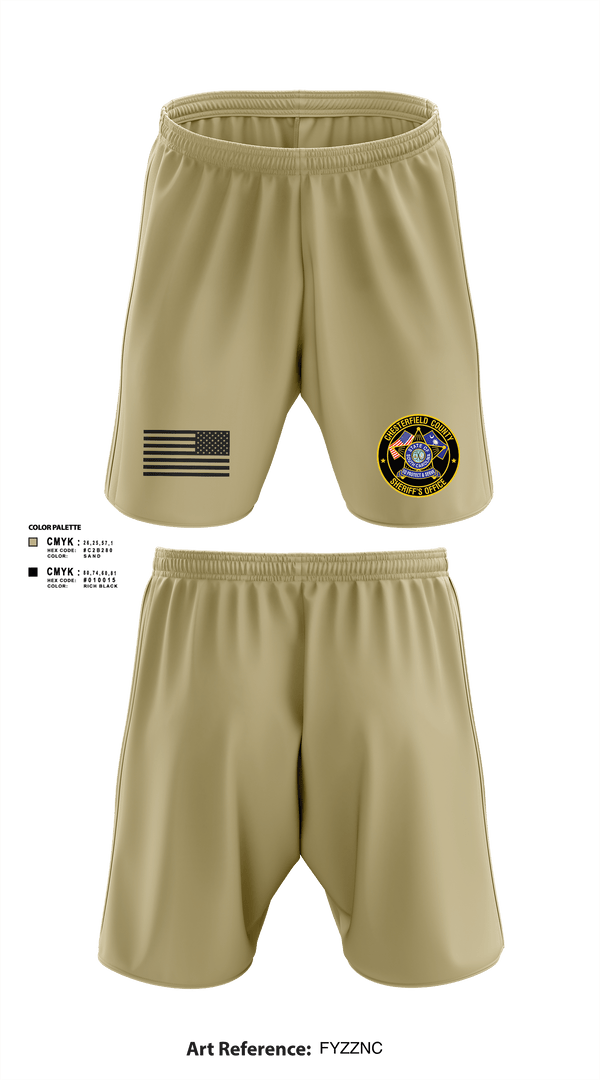 Athletic Shorts With Pockets, Chesterfield County Sheriff Office, Police, Teamtime, Team time, sublimation, custom sports apparel, team uniforms, spirit wear, spiritwear, sports uniforms, custom shirts, team store, custom team store, fundraiser sports, apparel fundraiser