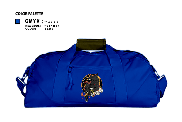 Duffle Bag, HHC/1-214 GSAB       Hellhounds, Army, Teamtime, Team time, sublimation, custom sports apparel, team uniforms, spirit wear, spiritwear, sports uniforms, custom shirts, team store, custom team store, fundraiser sports, apparel fundraiser