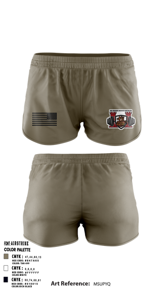 Ranger Panties, 3rd brigade engineer battalion, Army, Teamtime, Team time, sublimation, custom sports apparel, team uniforms, spirit wear, spiritwear, sports uniforms, custom shirts, team store, custom team store, fundraiser sports, apparel fundraiser