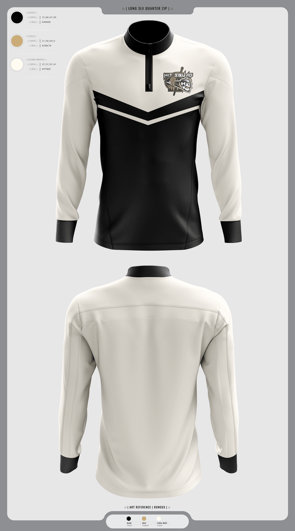 Quarter Zip Jacket, San Jose Hitsquad, , Teamtime, Team time, sublimation, custom sports apparel, team uniforms, spirit wear, spiritwear, sports uniforms, custom shirts, team store, custom team store, fundraiser sports, apparel fundraiser