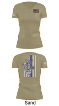 904th MP Det Military Working Dog 45495596 Women's Short Sleeve V-neck Shirt - 88