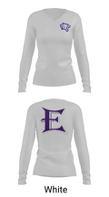 Elgin High School Volleyball 88554303 Women's Long Sleeve V-neck Shirt - 16