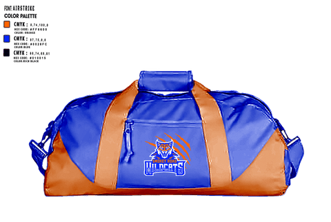 Duffle Bag, Smokey Road Middle School Basketball, Women's Basketball, Teamtime, Team time, sublimation, custom sports apparel, team uniforms, spirit wear, spiritwear, sports uniforms, custom shirts, team store, custom team store, fundraiser sports, apparel fundraiser