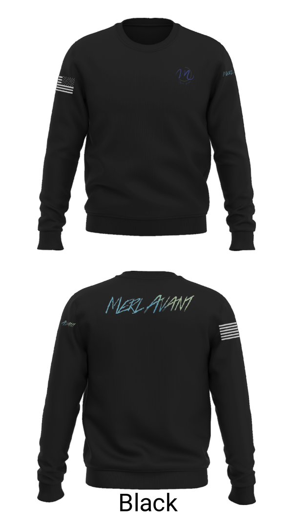 Crew Neck Sweatshirt, Merl Avant, , Teamtime, Team time, sublimation, custom sports apparel, team uniforms, spirit wear, spiritwear, sports uniforms, custom shirts, team store, custom team store, fundraiser sports, apparel fundraiser