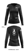 APSU RANGER CHALLENGE 6778670 Women's Long Sleeve V-neck Shirt - 3