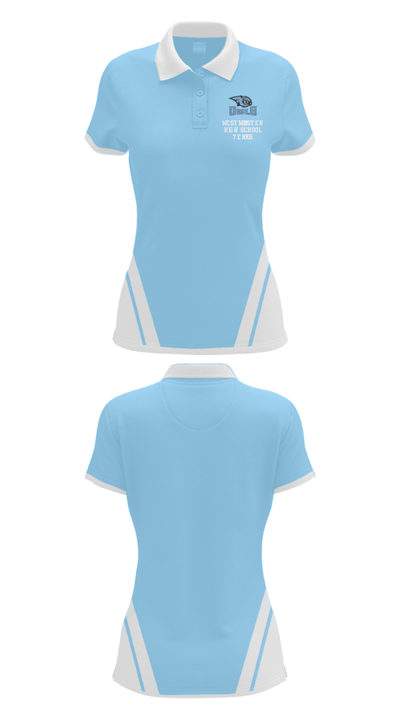 Westminster High School Tennis 36463392 Women's Short Sleeve Performance Polo  - 30
