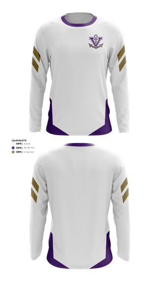 Long Sleeve Performance Shirt, Vermilion High School Golf, Golf, Teamtime, Team time, sublimation, custom sports apparel, team uniforms, spirit wear, spiritwear, sports uniforms, custom shirts, team store, custom team store, fundraiser sports, apparel fundraiser