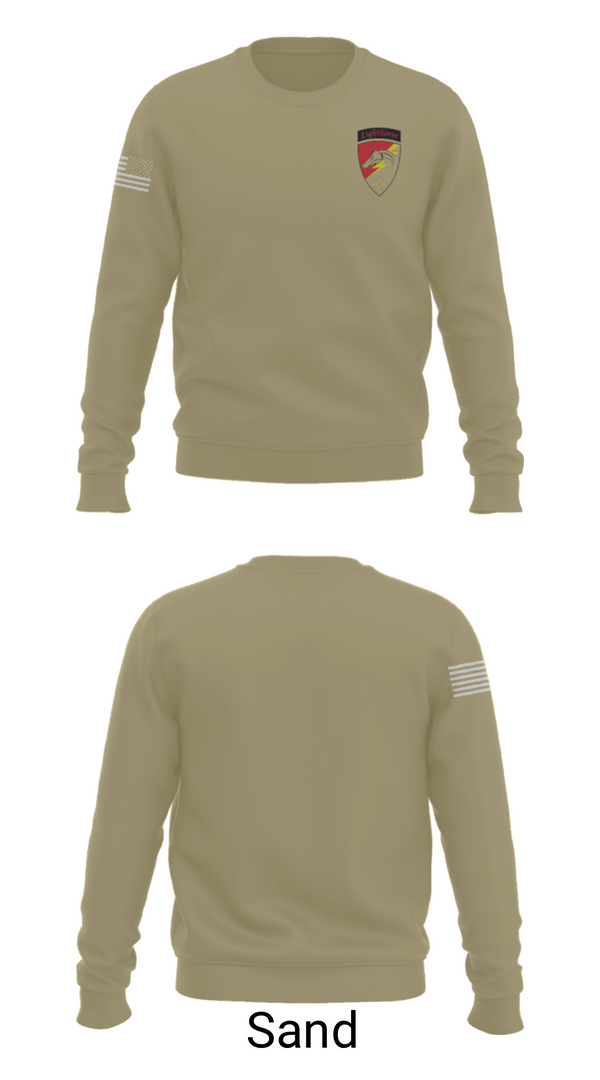 Crew Neck Sweatshirt, F-TRP, Army, Teamtime, Team time, sublimation, custom sports apparel, team uniforms, spirit wear, spiritwear, sports uniforms, custom shirts, team store, custom team store, fundraiser sports, apparel fundraiser