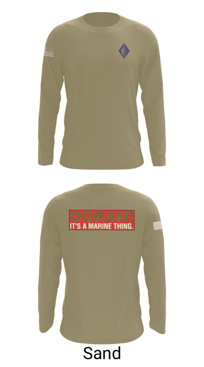 1st Marine Regiment 32808075 Long Sleeve Performance Shirt - 59