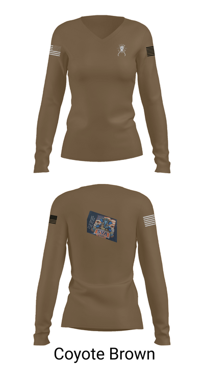 TITAN BN 10830522 Women's Long Sleeve V-neck Shirt - 17