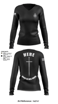 CHBOLC 24-002 45166313 Women's Long Sleeve V-neck Shirt - 31