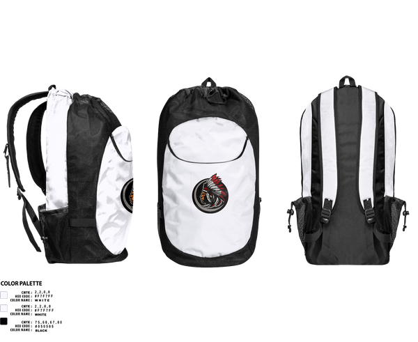Gear Bag, White Shield High School Wrestling, Wrestling, Teamtime, Team time, sublimation, custom sports apparel, team uniforms, spirit wear, spiritwear, sports uniforms, custom shirts, team store, custom team store, fundraiser sports, apparel fundraiser