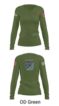 34th DSB 92215836 Women's Long Sleeve V-neck Shirt - 57