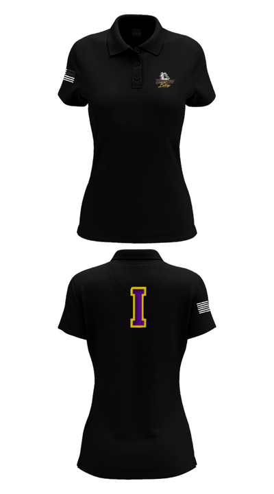 Ingalls Cross Country 30371315 Women's Short Sleeve Performance Polo  - 36