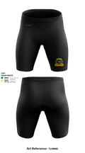 Essex County College Track and Field 69472319 Men's Compression Shorts - 2