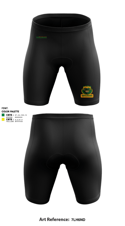 Essex County College Track and Field 69472319 Men's Compression Shorts - 2