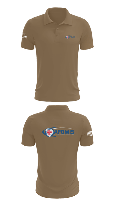 AFOMIS 39561369 Short Sleeve Performance Polo - 7