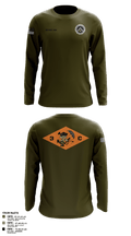 3rd Platoon, CCo, 1-508th PIR 77513198 Long Sleeve Performance Polo - 14